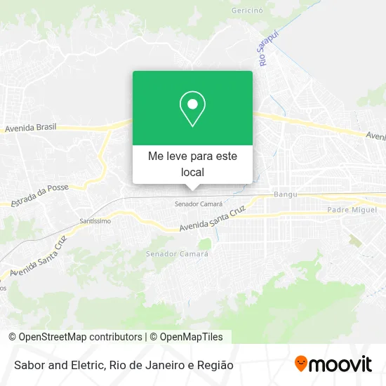 Sabor and Eletric mapa