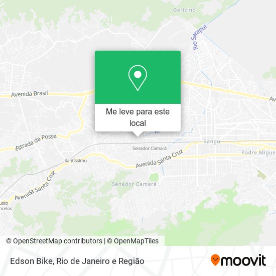 Edson Bike mapa