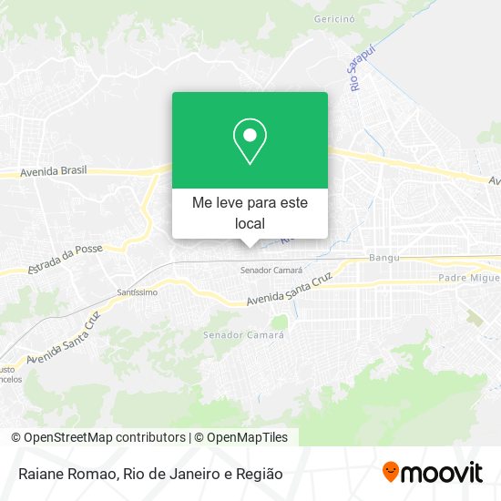 Raiane Romao mapa