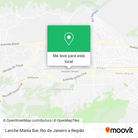 Lanche Mania Bar mapa