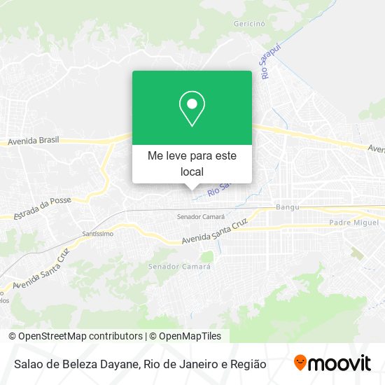 Salao de Beleza Dayane mapa