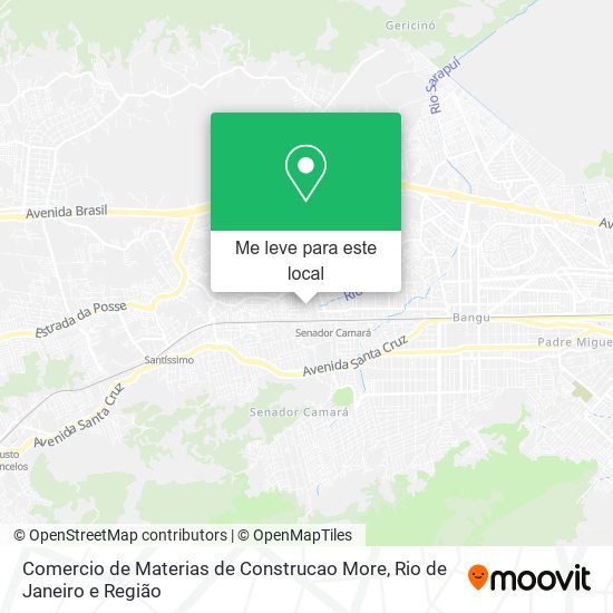 Comercio de Materias de Construcao More mapa