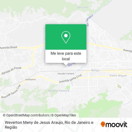 Weverton Meny de Jesus Araujo mapa