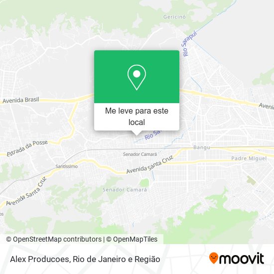 Alex Producoes mapa