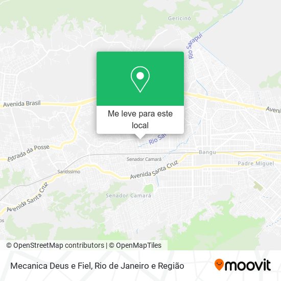 Mecanica Deus e Fiel mapa