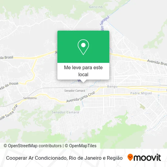 Cooperar Ar Condicionado mapa