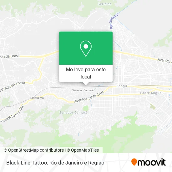 Black Line Tattoo mapa