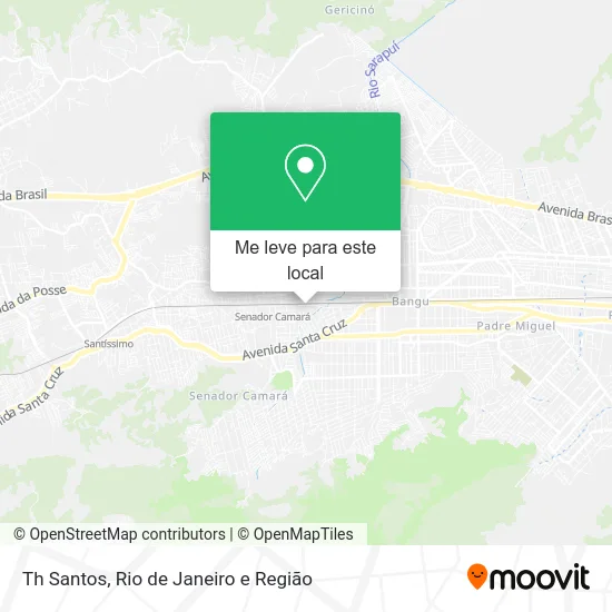 Th Santos mapa