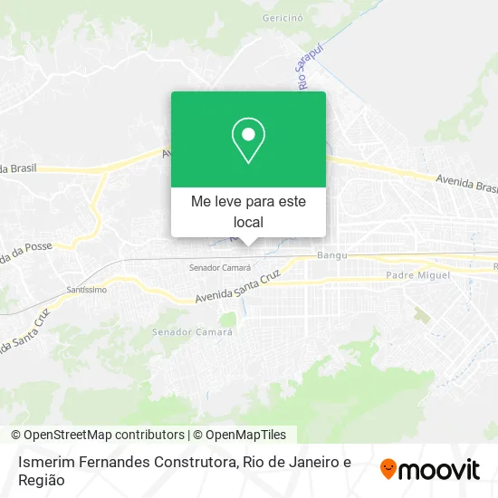 Ismerim Fernandes Construtora mapa