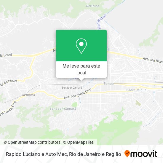Rapido Luciano e Auto Mec mapa