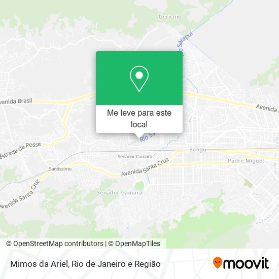 Mimos da Ariel mapa