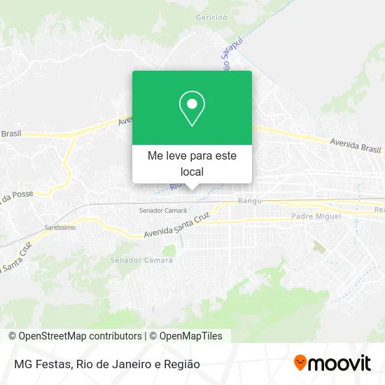 MG Festas mapa