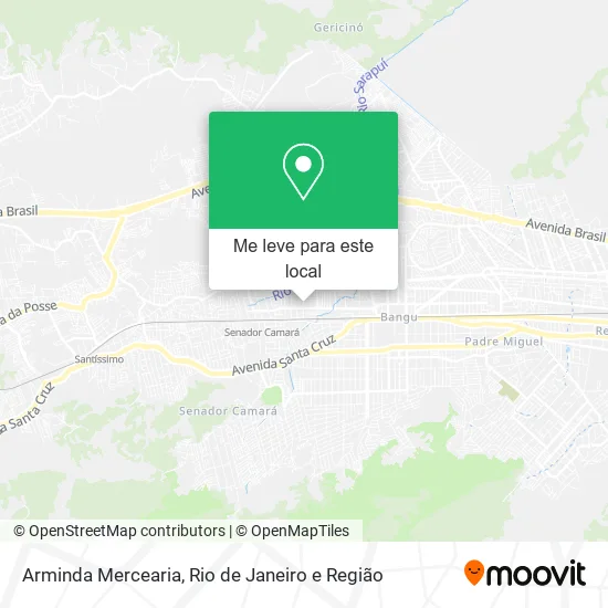 Arminda Mercearia mapa