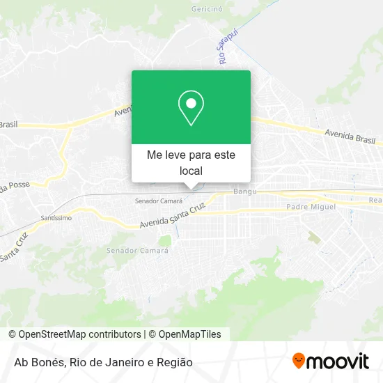 Ab Bonés mapa
