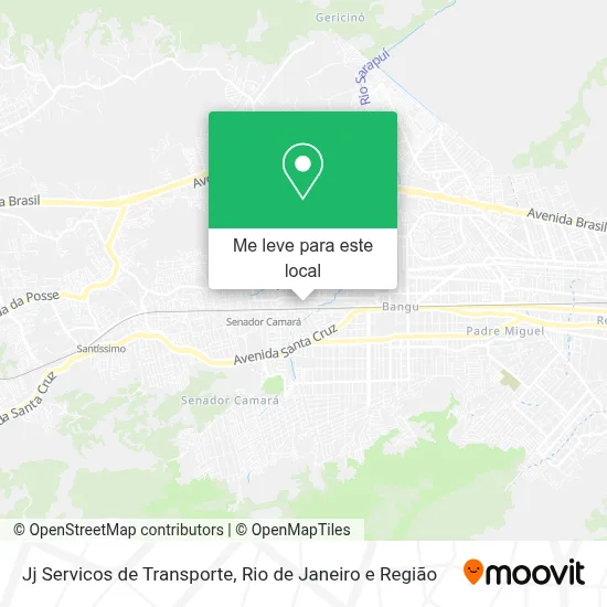 Jj Servicos de Transporte mapa