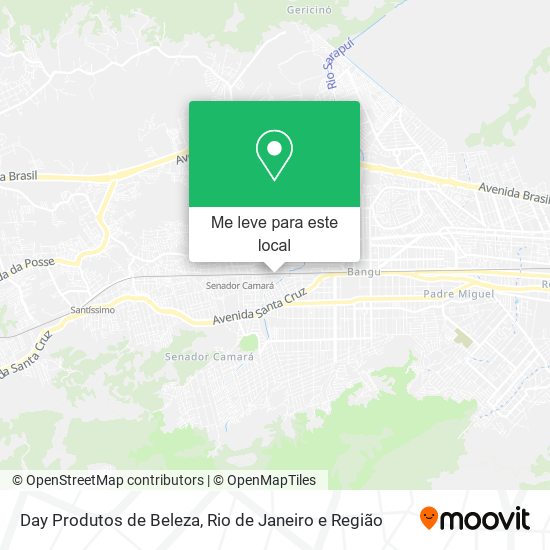 Day Produtos de Beleza mapa