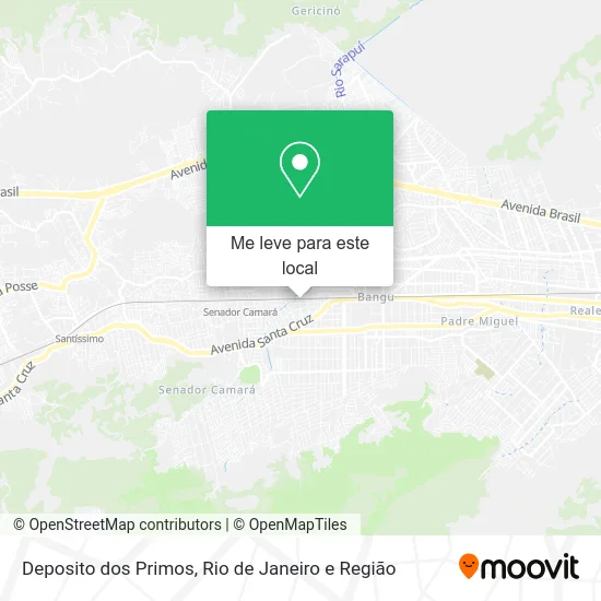 Deposito dos Primos mapa