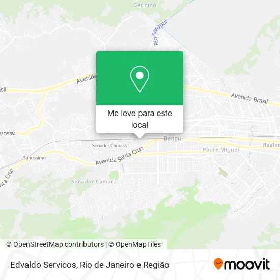 Edvaldo Servicos mapa
