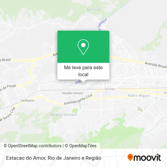 Estacao do Amor mapa