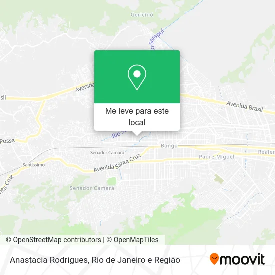Anastacia Rodrigues mapa