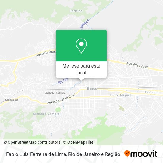 Fabio Luis Ferreira de Lima mapa