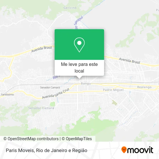 Paris Moveis mapa