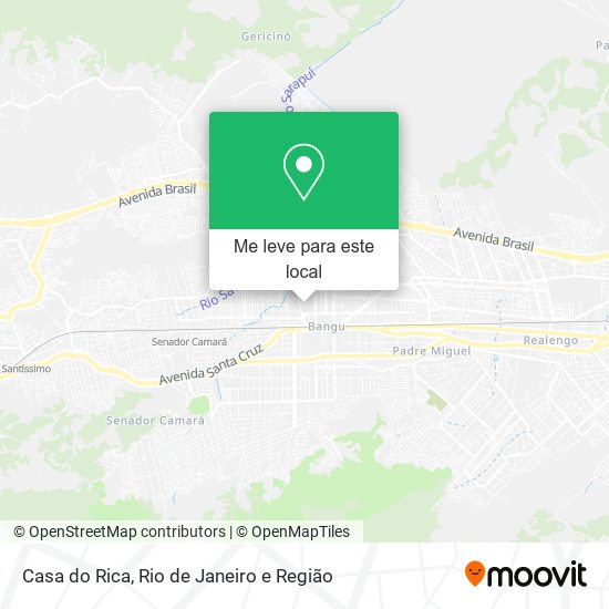 Casa do Rica mapa