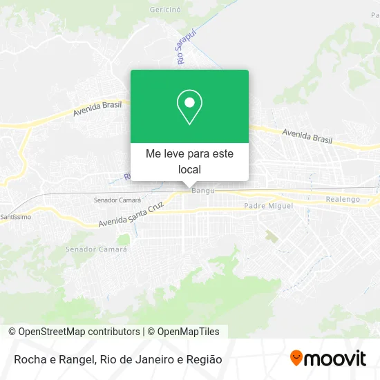 Rocha e Rangel mapa