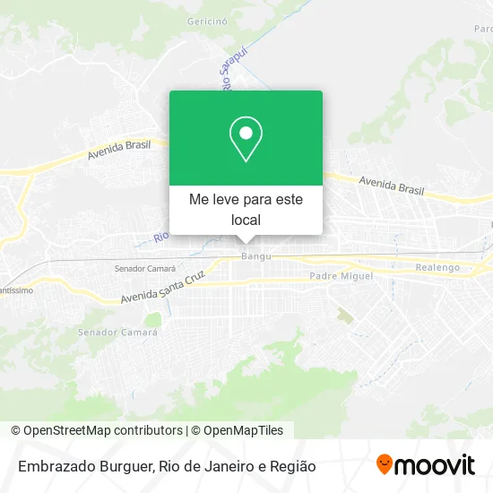 Embrazado Burguer mapa
