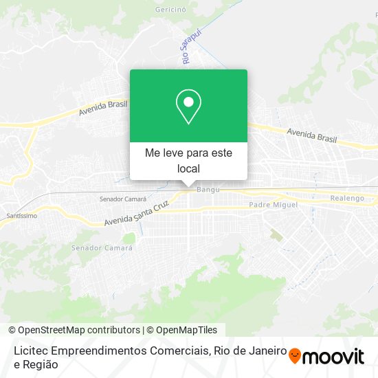 Licitec Empreendimentos Comerciais mapa