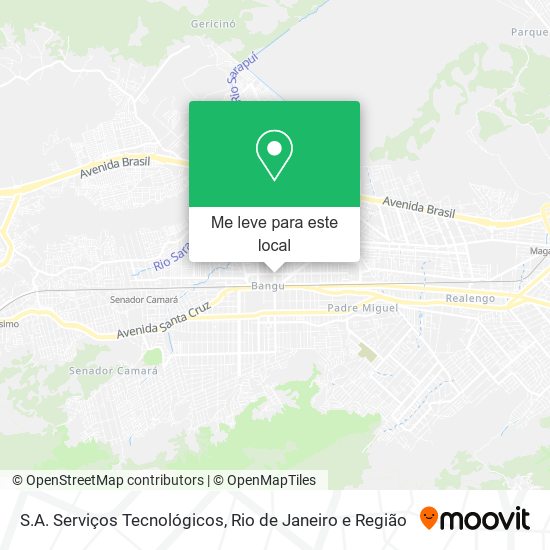 S.A. Serviços Tecnológicos mapa