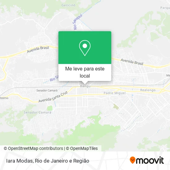 Iara Modas mapa