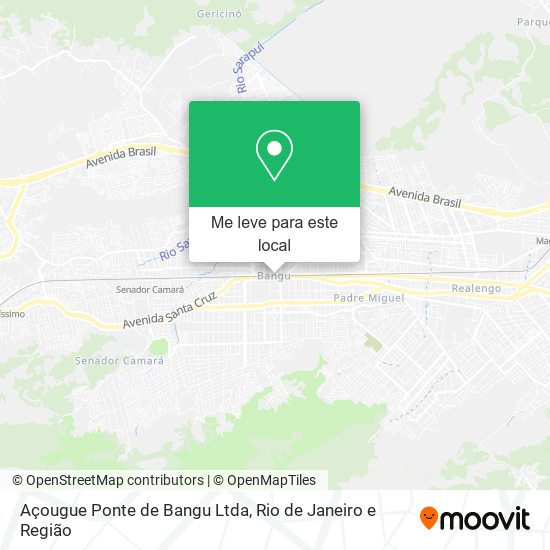 Açougue Ponte de Bangu Ltda mapa