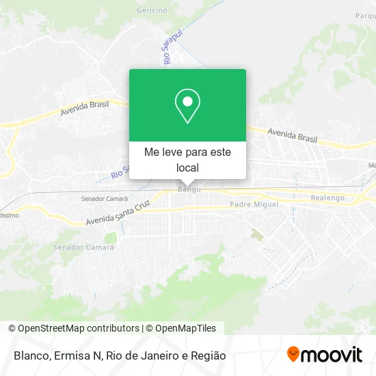 Blanco, Ermisa N mapa