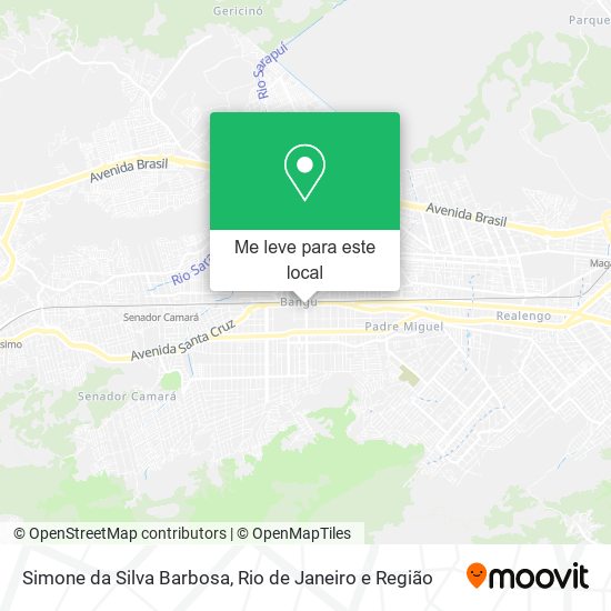 Simone da Silva Barbosa mapa