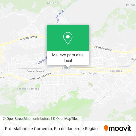 Rrdl Malharia e Comércio mapa