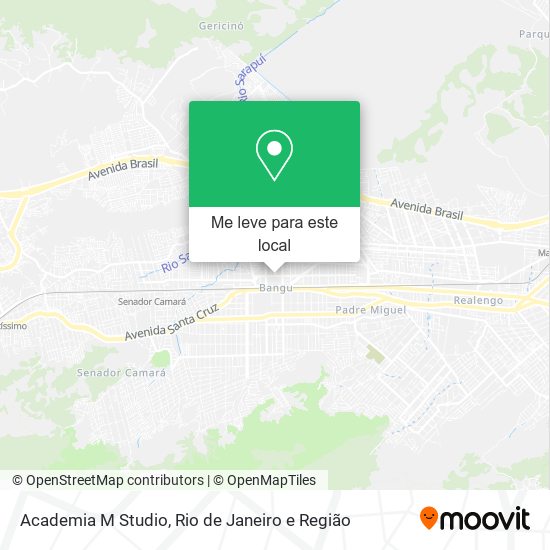 Academia M Studio mapa