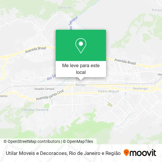 Utilar Moveis e Decoracoes mapa