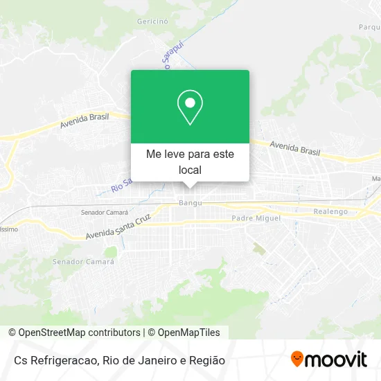 Cs Refrigeracao mapa