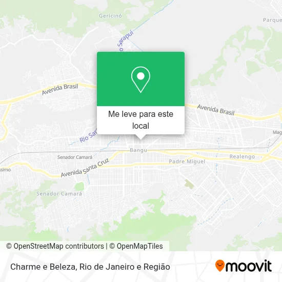 Charme e Beleza mapa