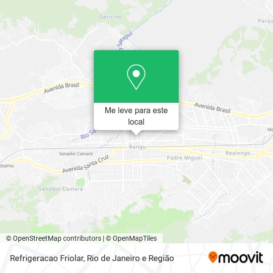 Refrigeracao Friolar mapa