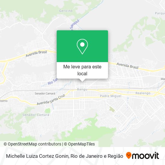 Michelle Luiza Cortez Gonin mapa