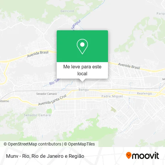 Munv - Rio mapa