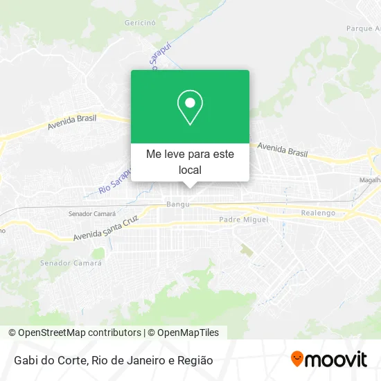 Gabi do Corte mapa