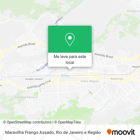 Maravilha Frango Assado mapa