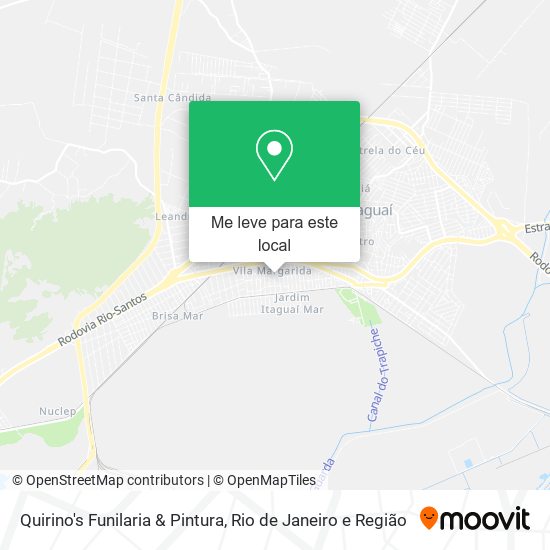 Quirino's Funilaria & Pintura mapa