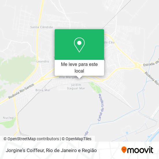 Jorgine's Coiffeur mapa