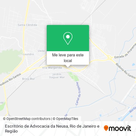 Escritório de Advocacia da Neusa mapa