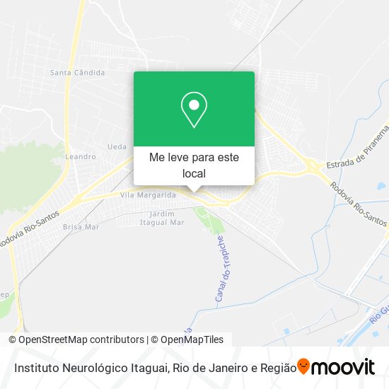 Instituto Neurológico Itaguai mapa