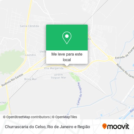 Churrascaria do Celso mapa